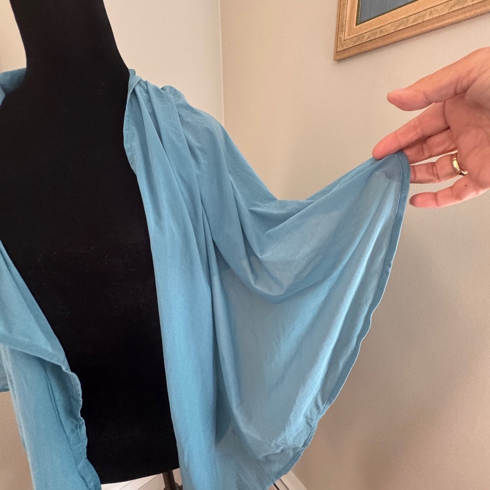 NWT French ERES SWIMSUIT SKIRT, SARONG cover up, wrap, shrug Luxury, one size - Picture 6 of 9